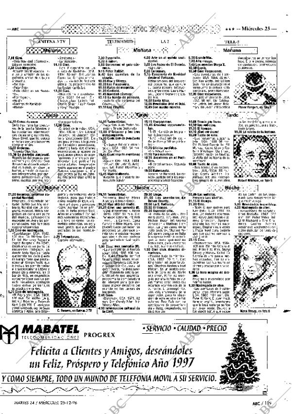 ABC MADRID 24-12-1996 página 119