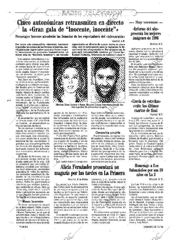 ABC MADRID 28-12-1996 página 114