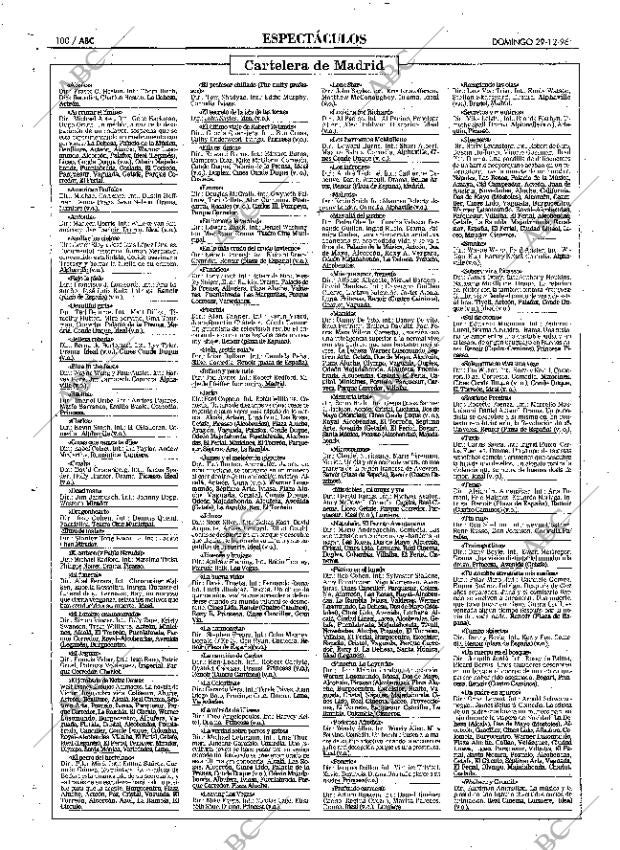 ABC MADRID 29-12-1996 página 100