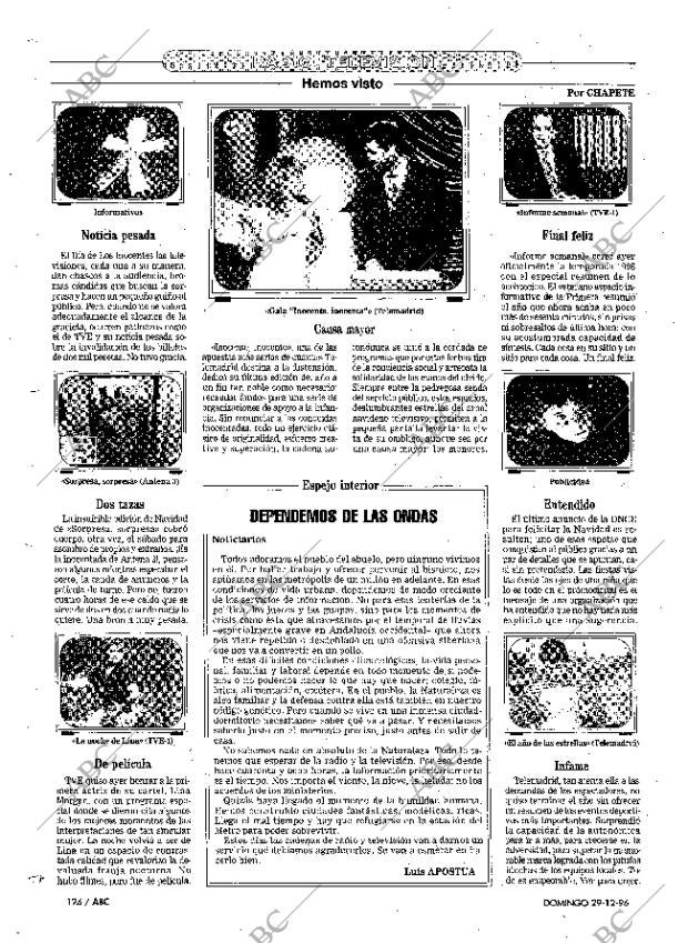 ABC MADRID 29-12-1996 página 124
