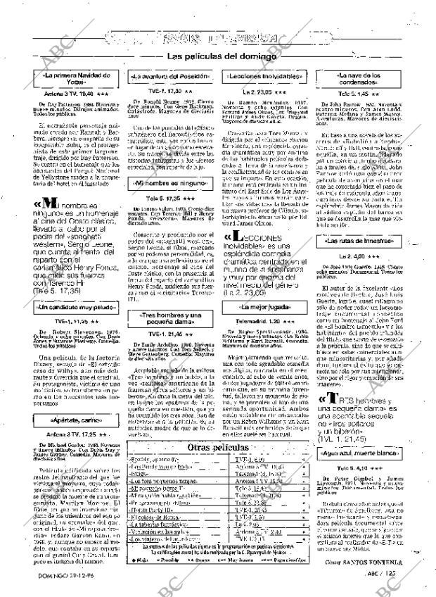ABC MADRID 29-12-1996 página 125