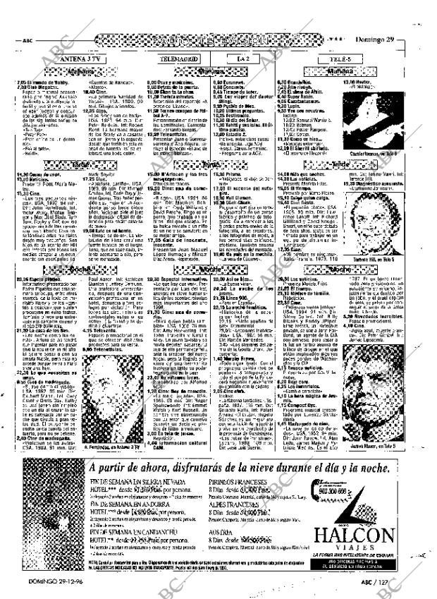 ABC MADRID 29-12-1996 página 127