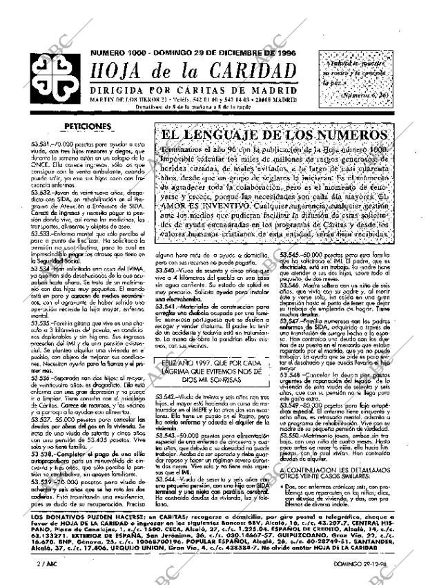 ABC MADRID 29-12-1996 página 2