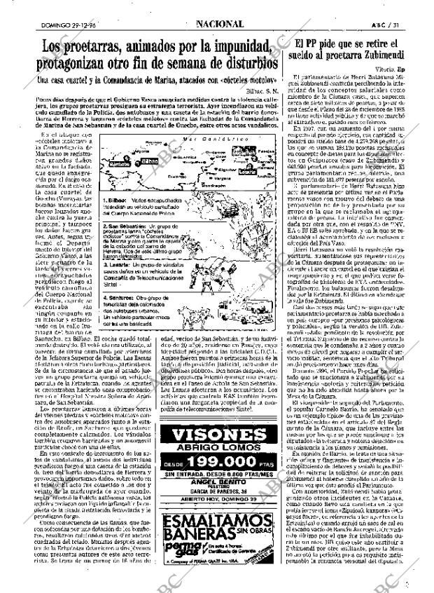 ABC MADRID 29-12-1996 página 31
