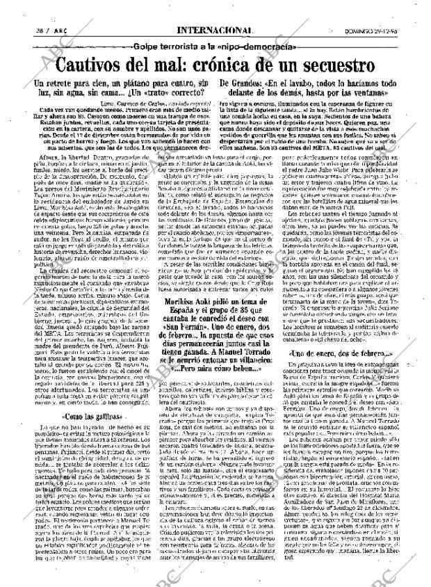 ABC MADRID 29-12-1996 página 38