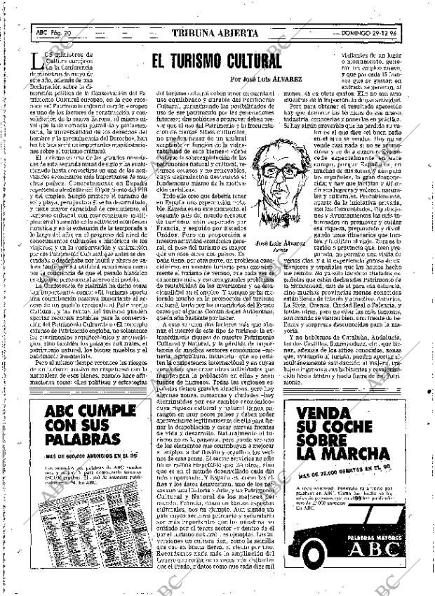 ABC MADRID 29-12-1996 página 70
