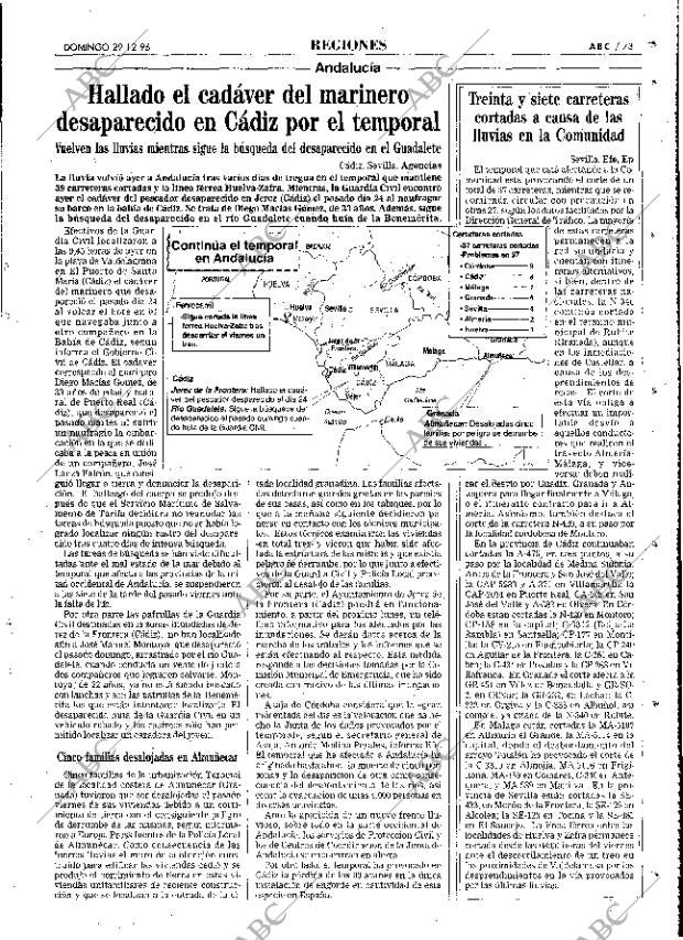 ABC MADRID 29-12-1996 página 73