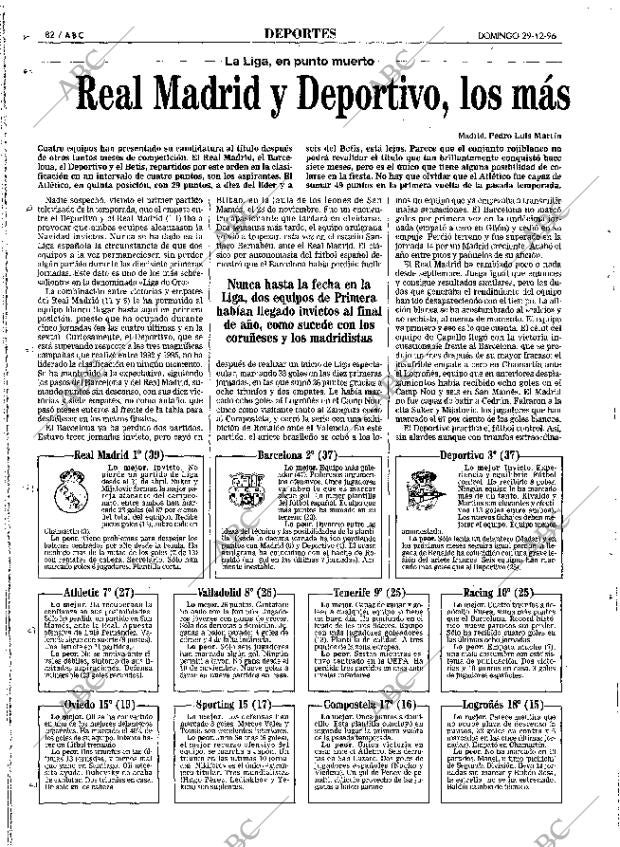ABC MADRID 29-12-1996 página 82