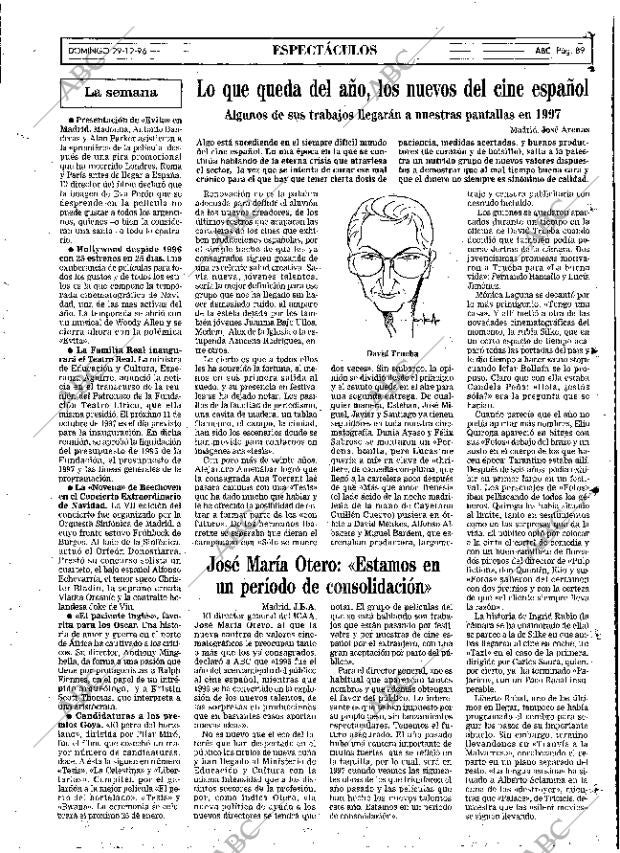 ABC MADRID 29-12-1996 página 89