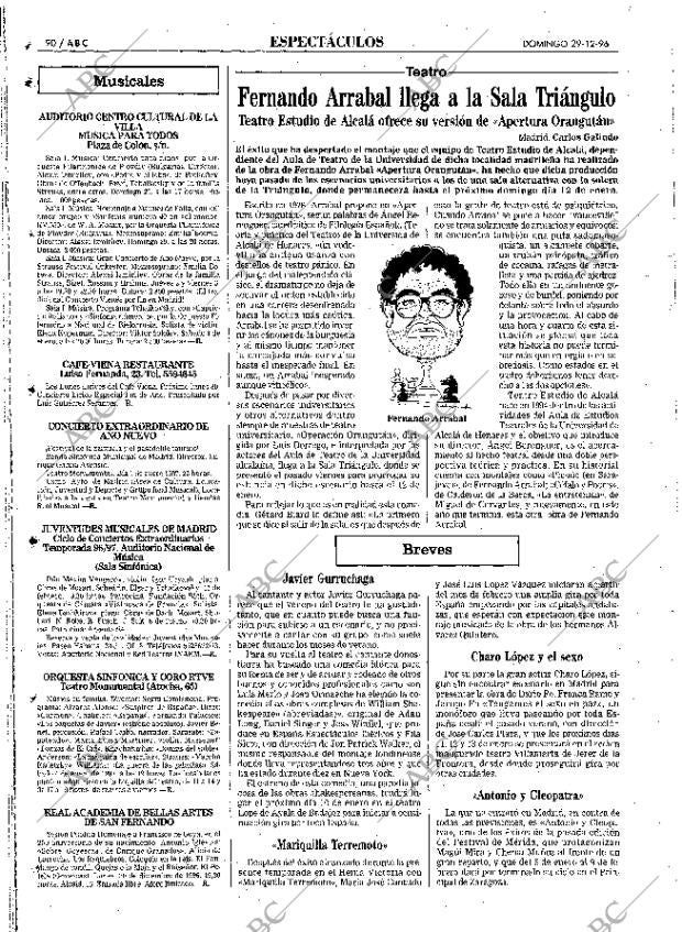 ABC MADRID 29-12-1996 página 90