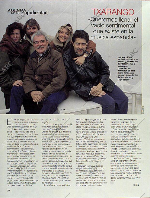 BLANCO Y NEGRO MADRID 29-12-1996 página 28