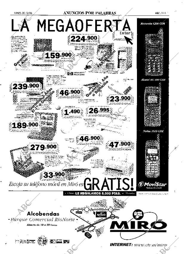 ABC MADRID 30-12-1996 página 111