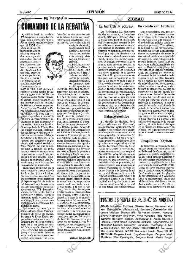 ABC MADRID 30-12-1996 página 16