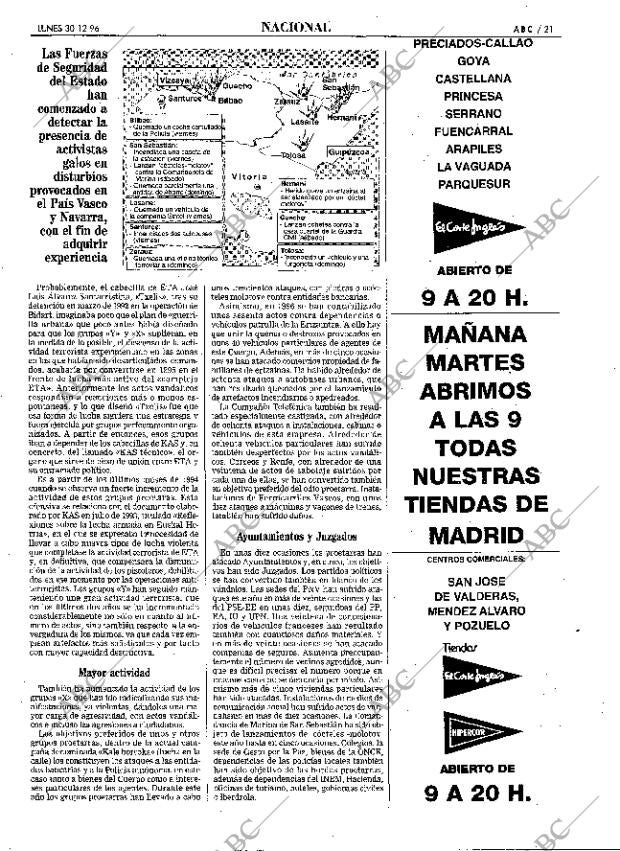 ABC MADRID 30-12-1996 página 21