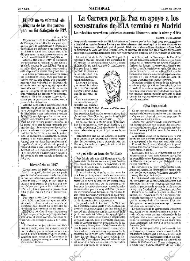 ABC MADRID 30-12-1996 página 22