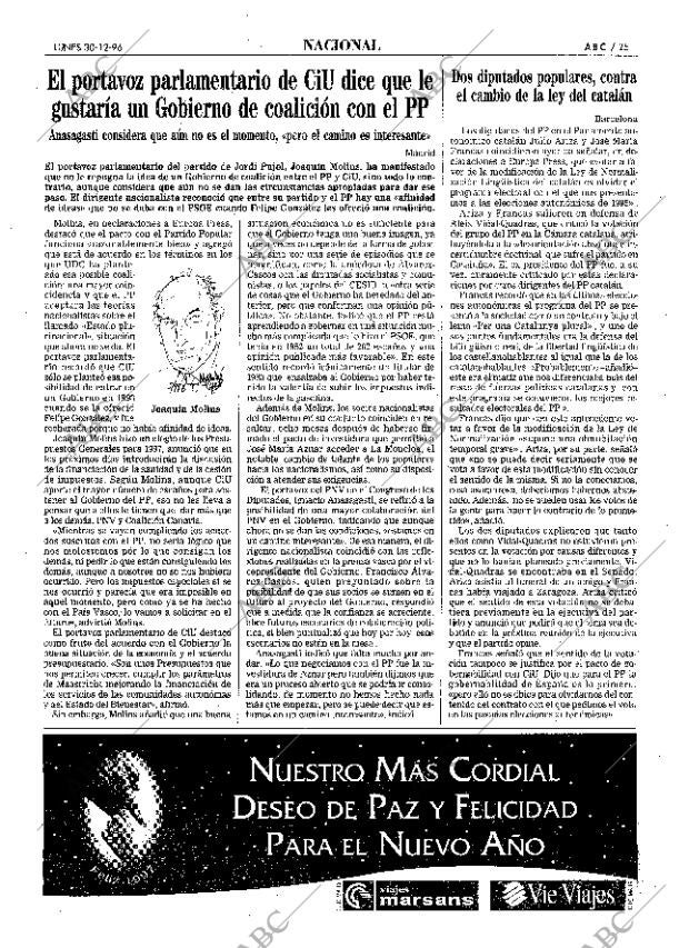 ABC MADRID 30-12-1996 página 25