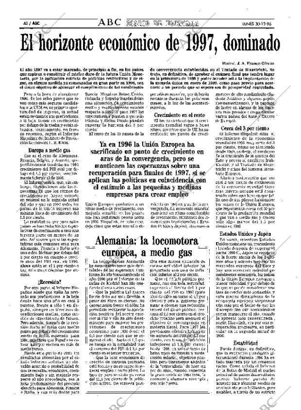 ABC MADRID 30-12-1996 página 40