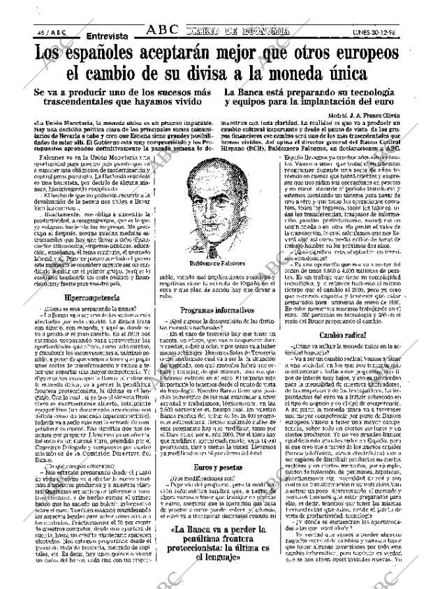 ABC MADRID 30-12-1996 página 46