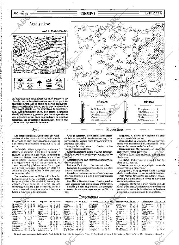 ABC MADRID 30-12-1996 página 62