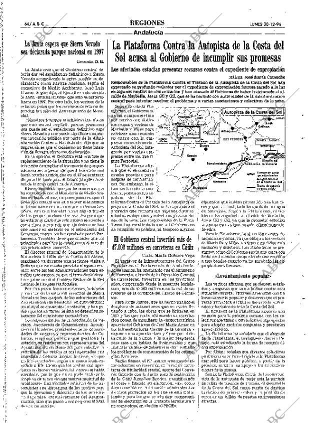 ABC MADRID 30-12-1996 página 64