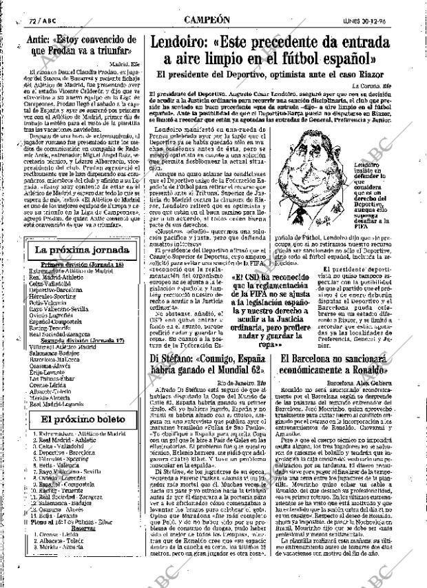 ABC MADRID 30-12-1996 página 72