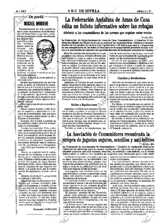 ABC SEVILLA 02-01-1997 página 46