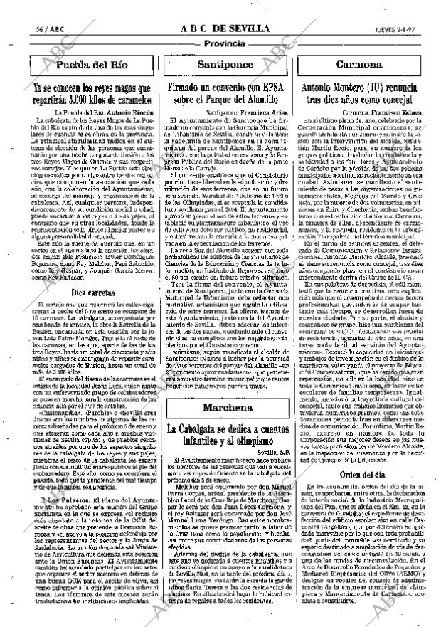 ABC SEVILLA 02-01-1997 página 56