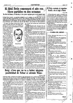 ABC SEVILLA 02-01-1997 página 77
