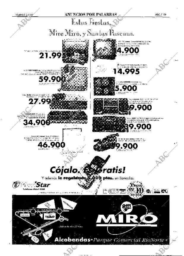 ABC MADRID 03-01-1997 página 109