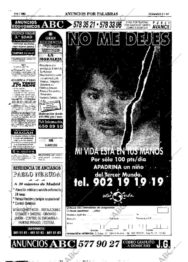 ABC MADRID 05-01-1997 página 116