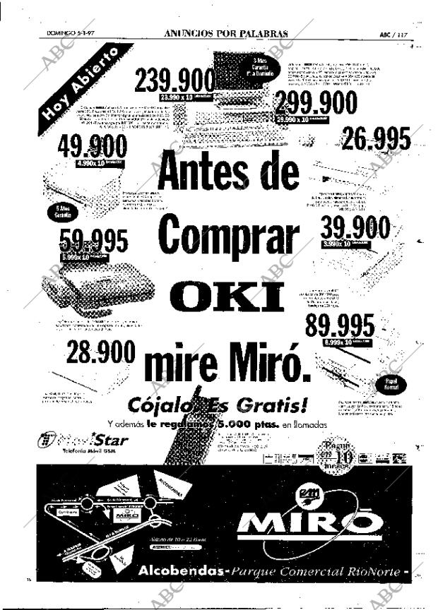 ABC MADRID 05-01-1997 página 117