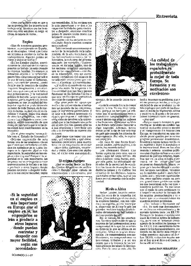 ABC MADRID 05-01-1997 página 13