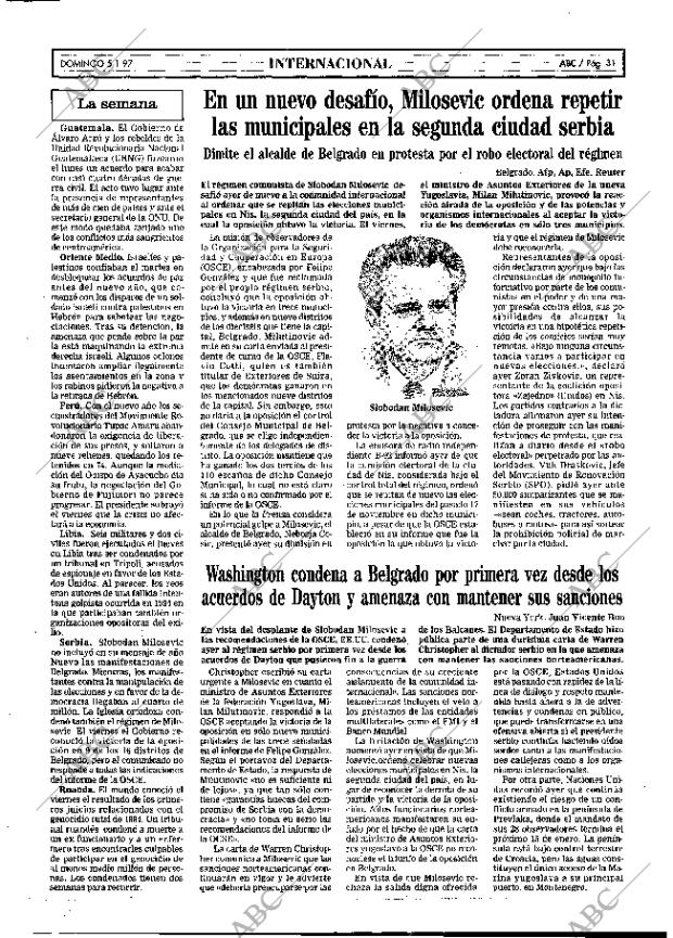 ABC MADRID 05-01-1997 página 31