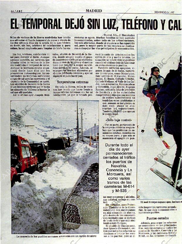 ABC MADRID 05-01-1997 página 64