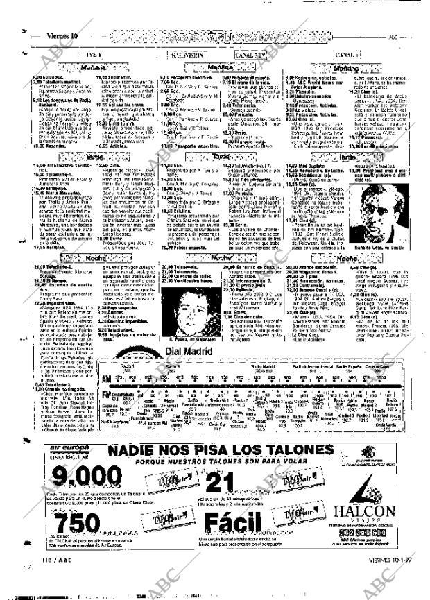ABC MADRID 10-01-1997 página 118