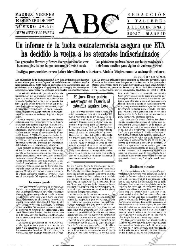 ABC MADRID 10-01-1997 página 13