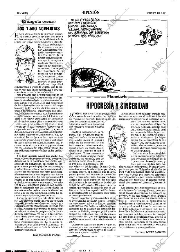ABC MADRID 10-01-1997 página 18