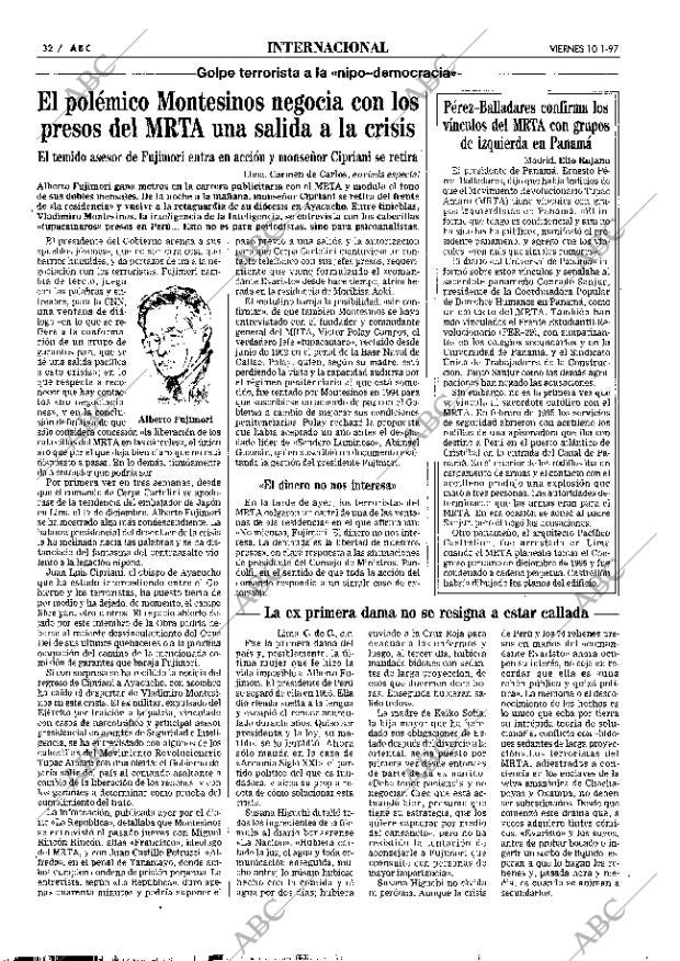 ABC MADRID 10-01-1997 página 32