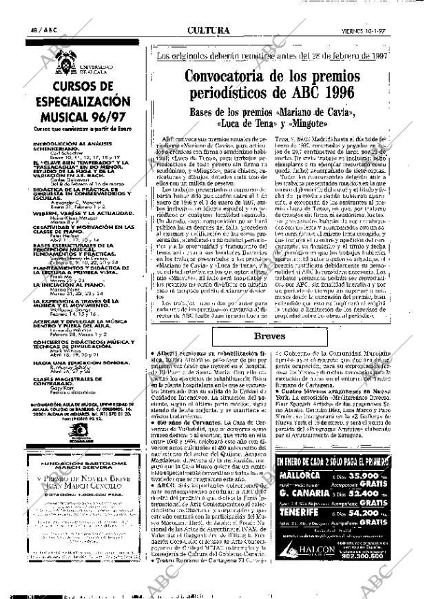 ABC MADRID 10-01-1997 página 48