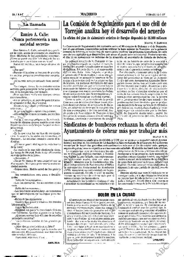 ABC MADRID 10-01-1997 página 58