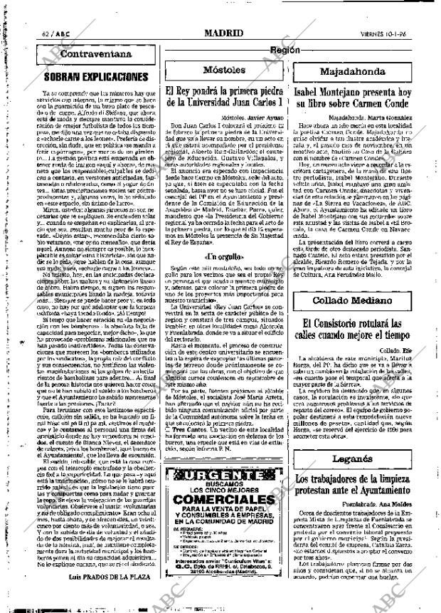 ABC MADRID 10-01-1997 página 62