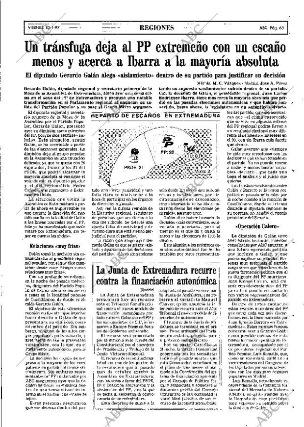 ABC MADRID 10-01-1997 página 65