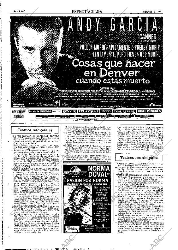 ABC MADRID 10-01-1997 página 84