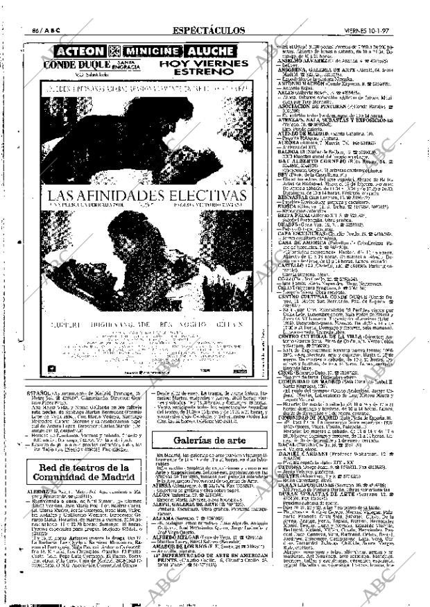 ABC MADRID 10-01-1997 página 86