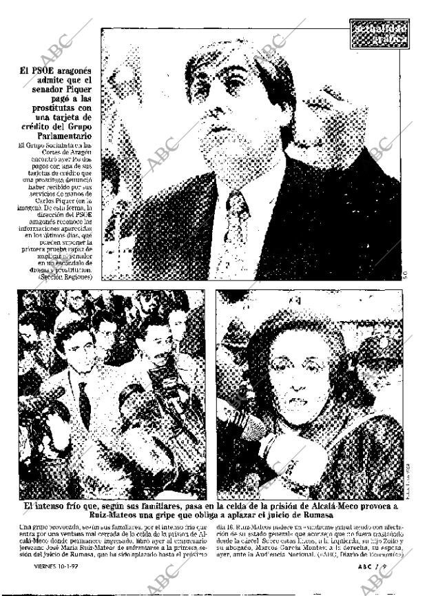 ABC MADRID 10-01-1997 página 9