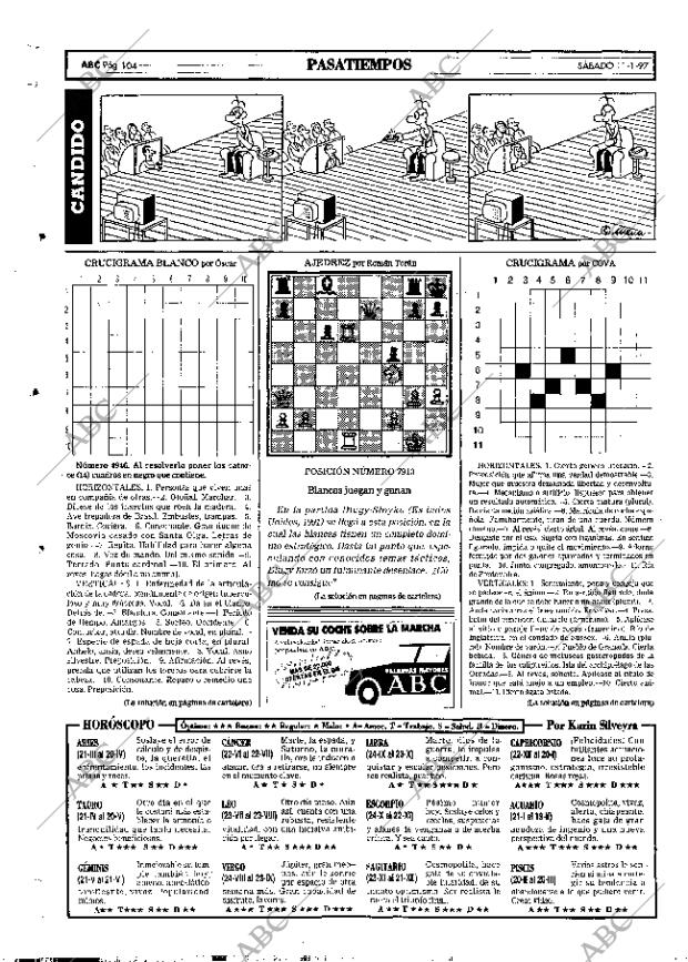 ABC MADRID 11-01-1997 página 104