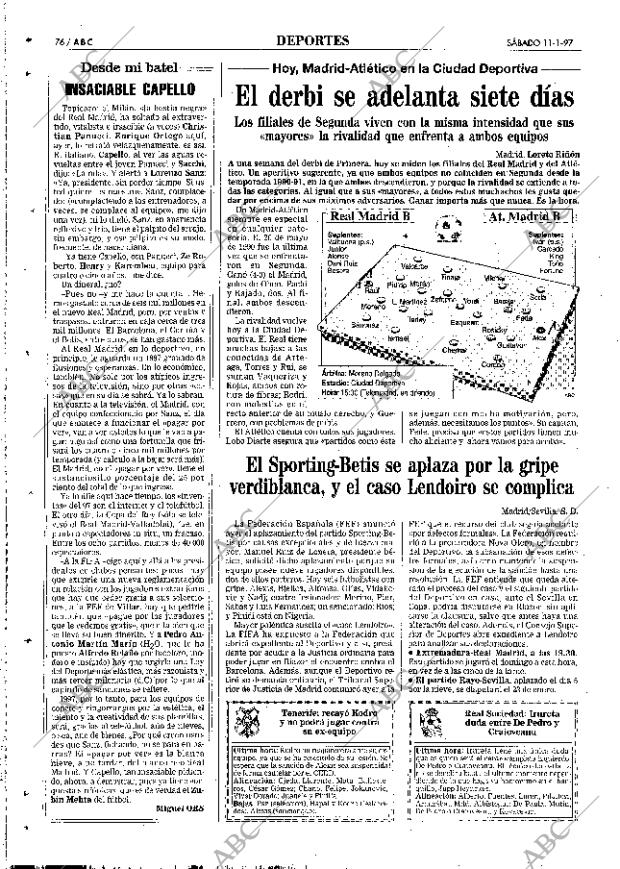 ABC MADRID 11-01-1997 página 76