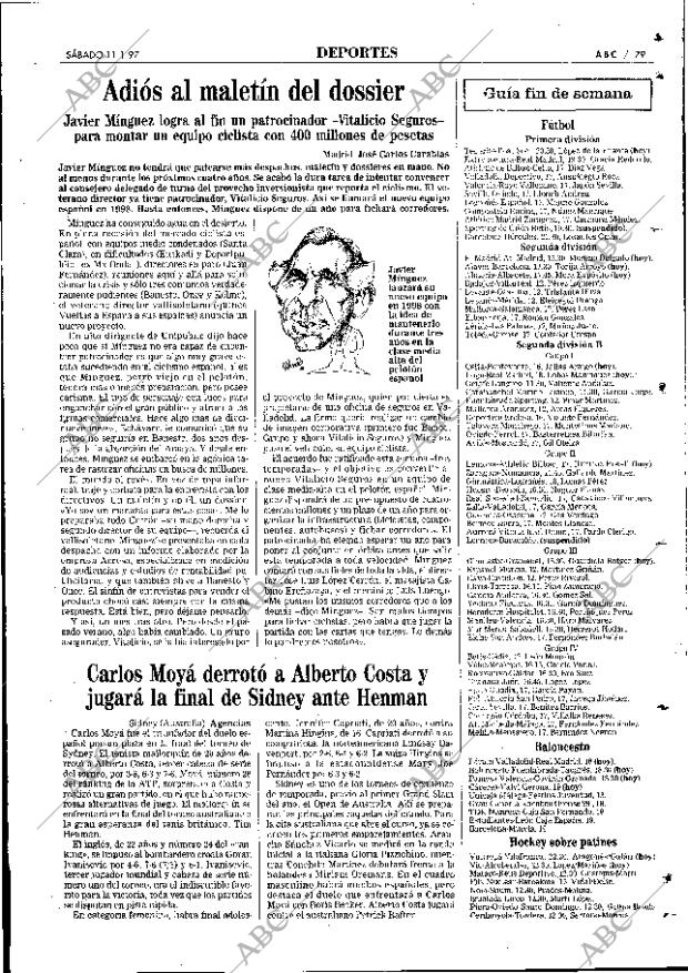 ABC MADRID 11-01-1997 página 79
