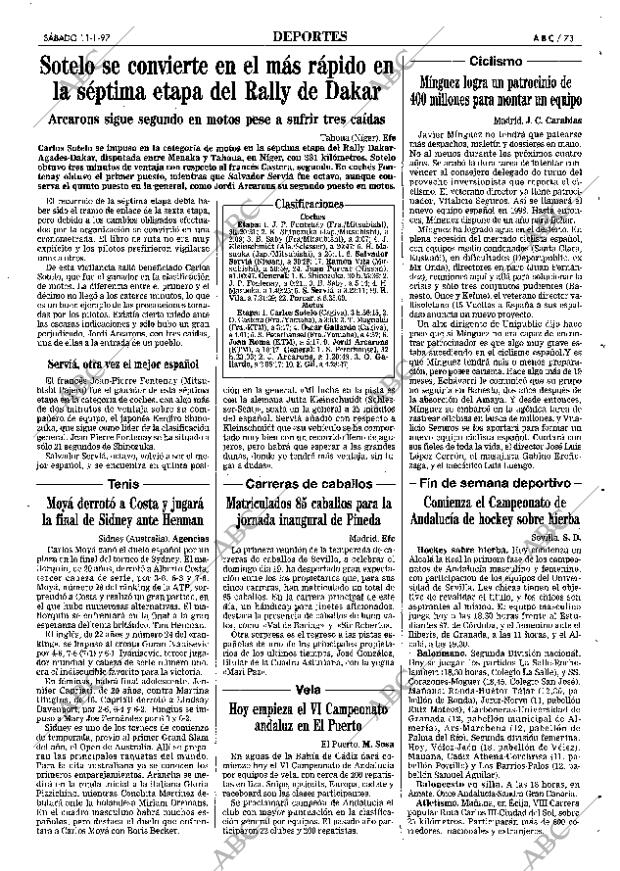 ABC SEVILLA 11-01-1997 página 73