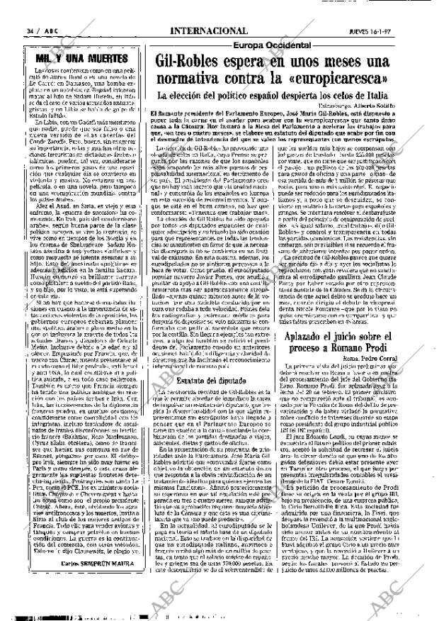 ABC MADRID 16-01-1997 página 34